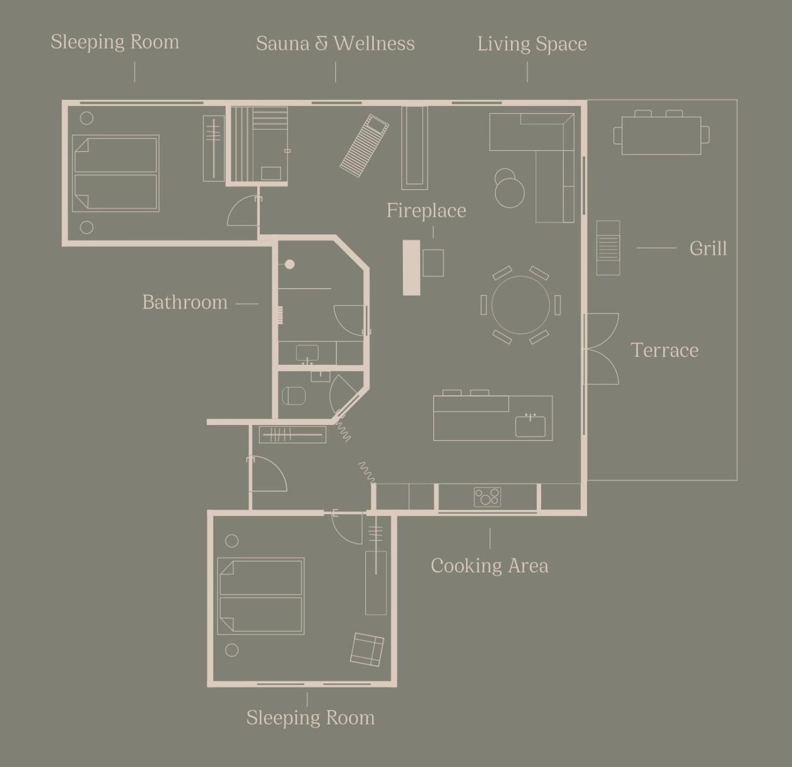 Das MÜHLMANN Loft Außervillgraten Zimmer foto