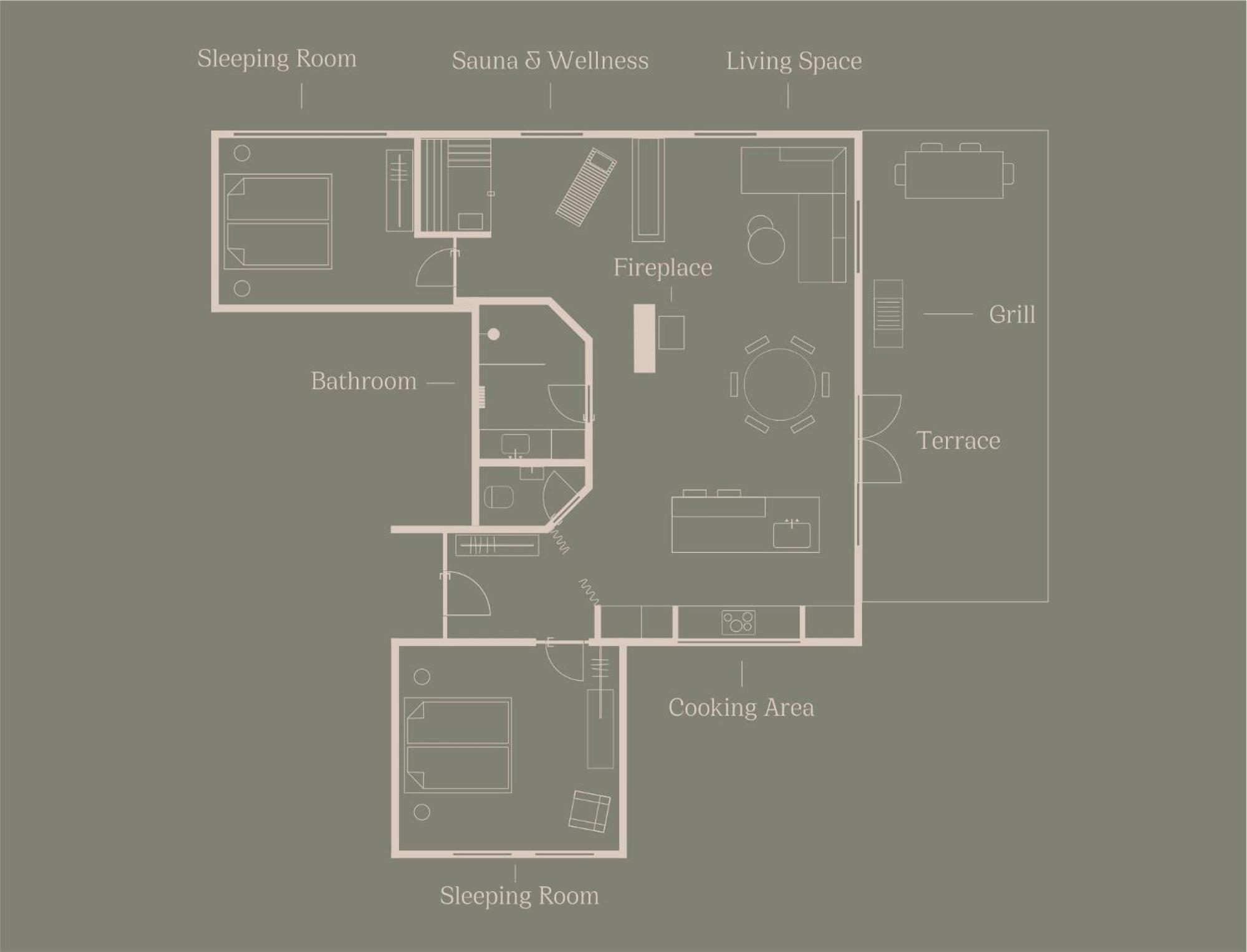 Das MÜHLMANN Loft Außervillgraten Zimmer foto
